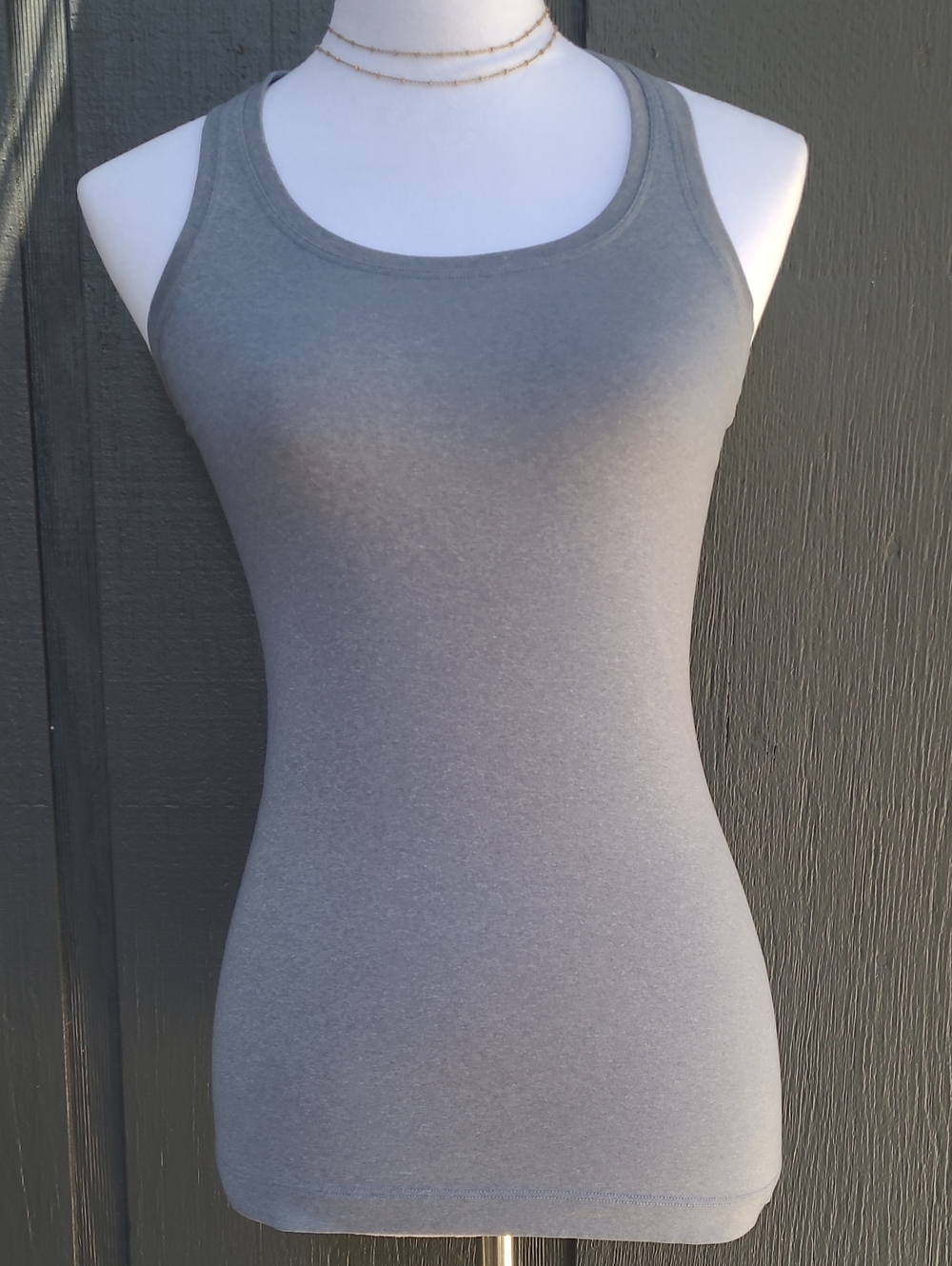 Lululemon Cool Racerback II Tank Top Sterling Wicking Size 2